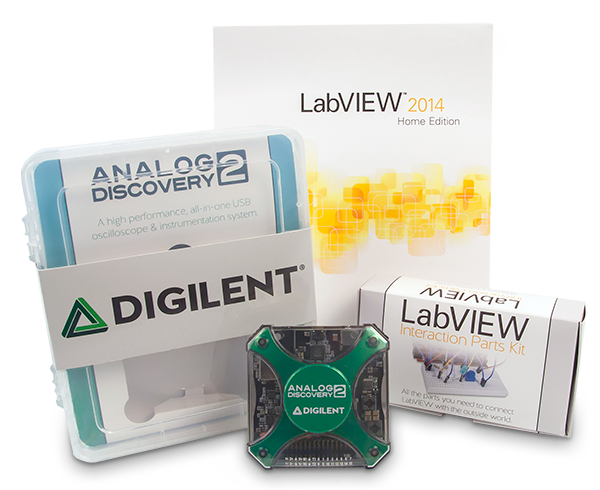 Roadtest The Digilent Analog Discovery 2 Labview Home Bundle